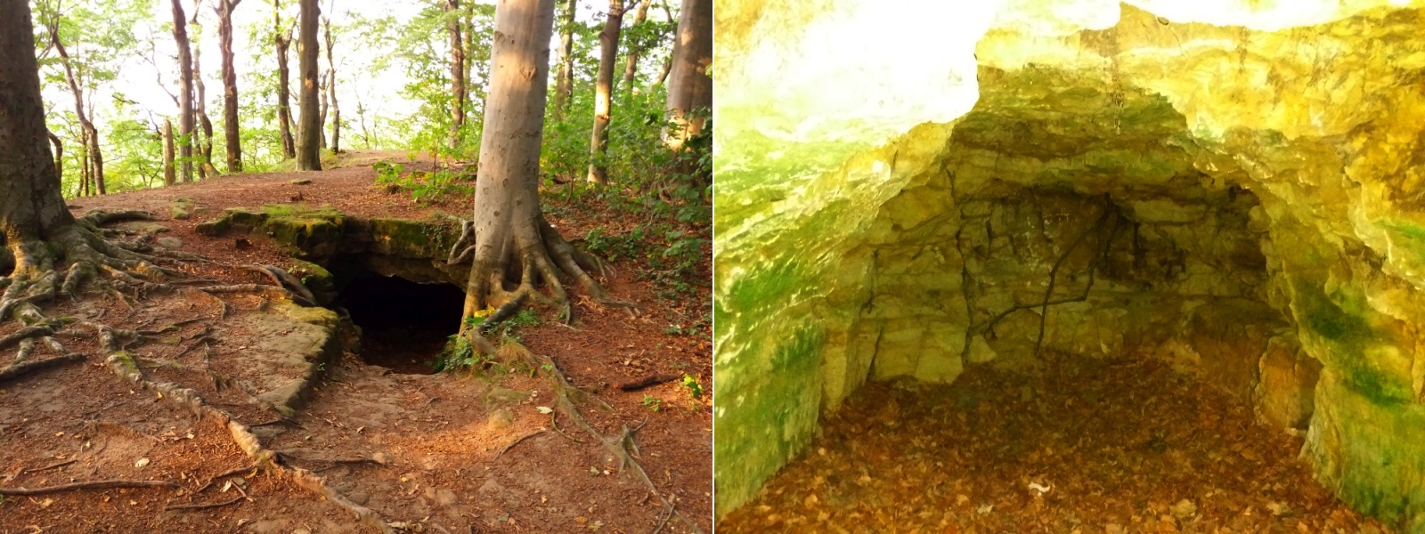 Jeskyně u hradu Houska